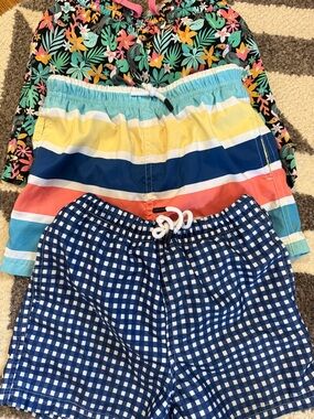 Boys Bathing Suit Bundle 5/6